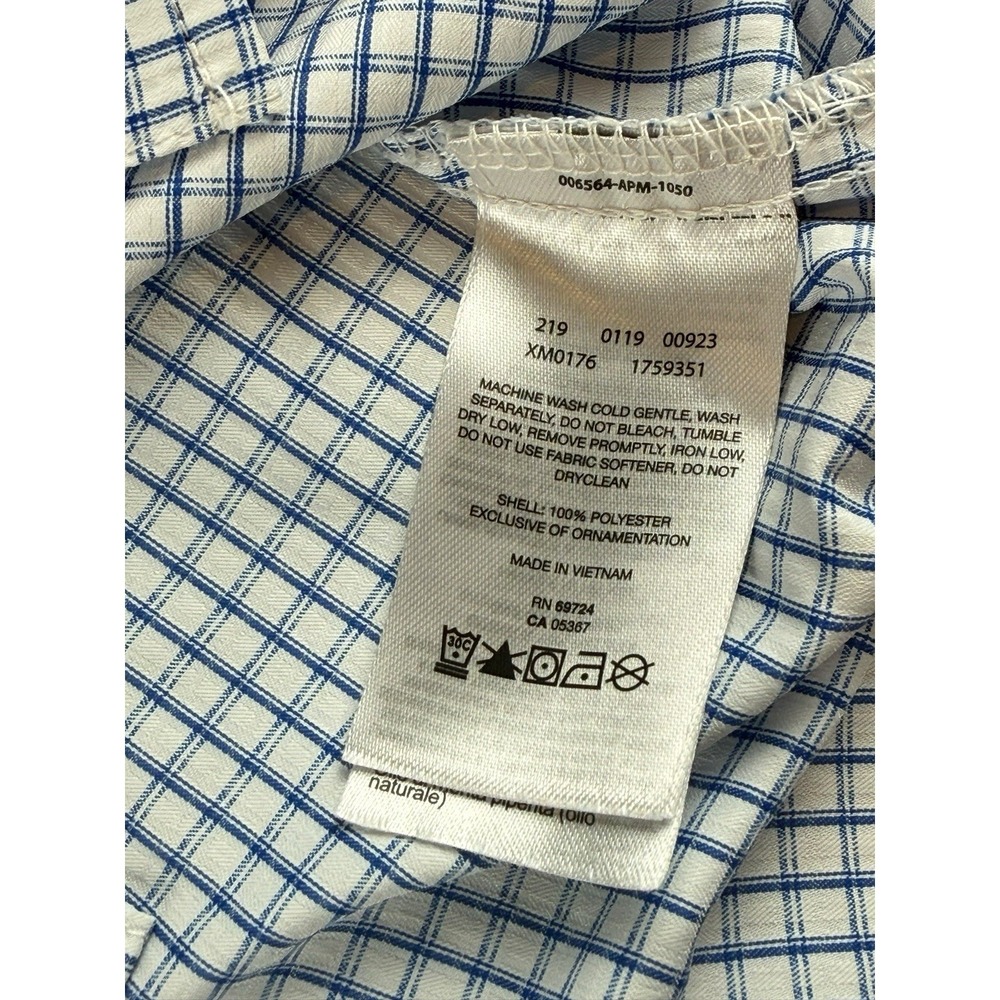 COLUMBIA PFG Super Tamiami Shirt Mens M Blue Check Florida Gators Fishing - Picture 5 of 13